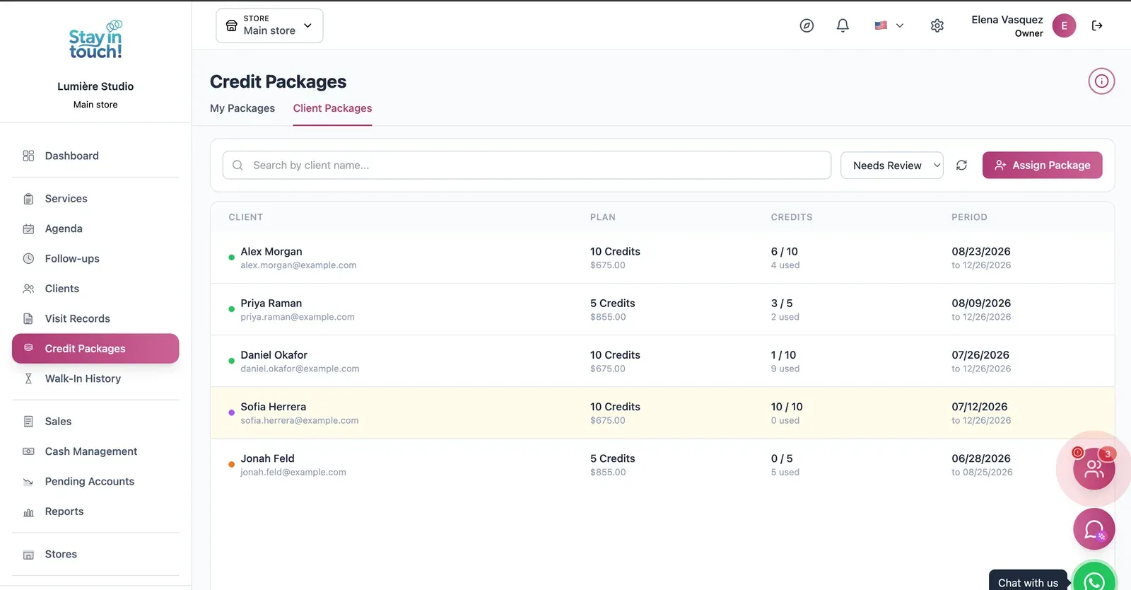 Client Packages